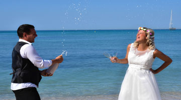 Esküvő tengerparton Mallorca